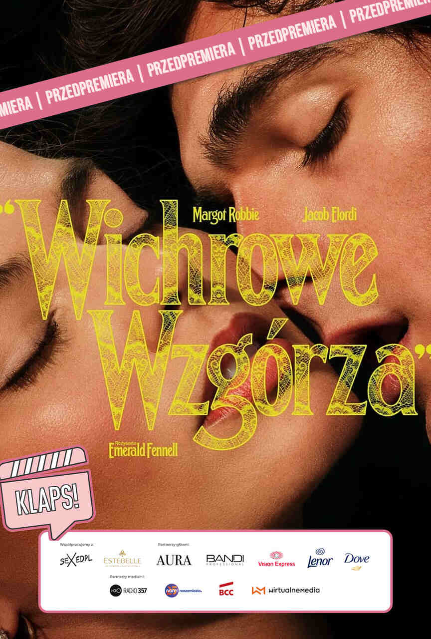 Plakat wydarzenia Projekt KLAPS z przedpremierą filmu Wichrowe Wzgórza w GO KINO Oława – 11 stycznia, godz. 19:00