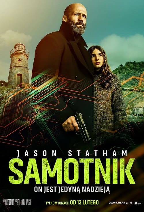 Samotnik – plakat filmu z Jasonem Stathamem | GO KINO Oława