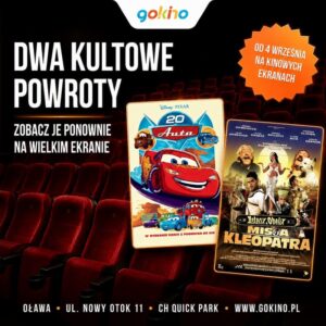 Auta + Asterix i&nbsp;Obelix: Misja Kleopatra = dwa kultowe powroty na&nbsp;wielki ekran!