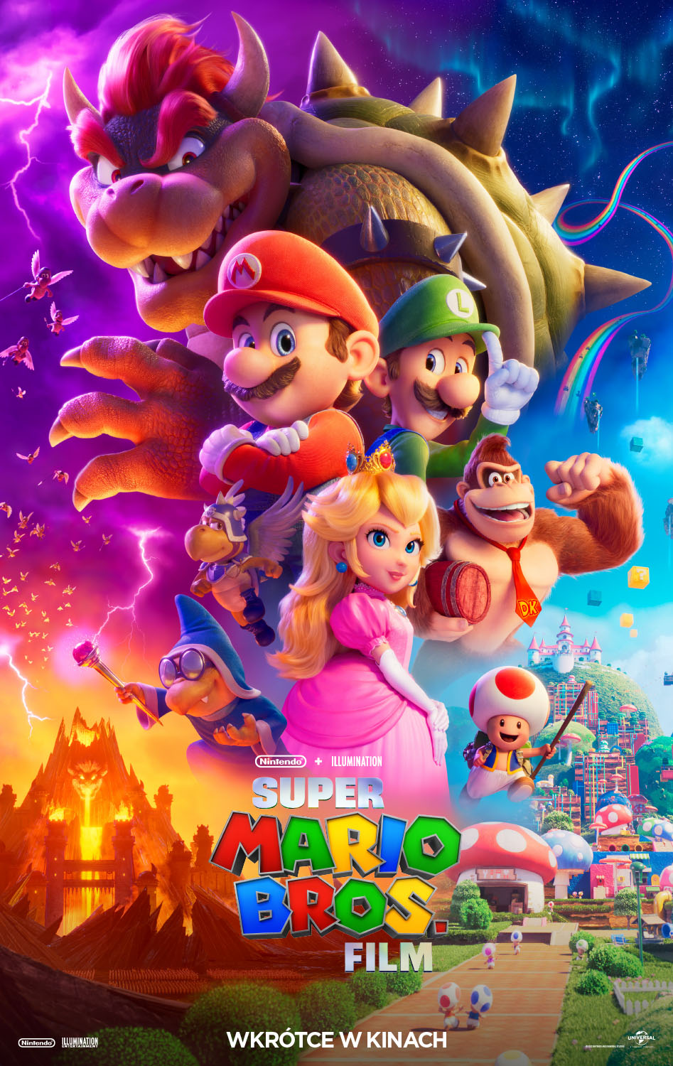 Super Mario Bros. Film plakat go kino